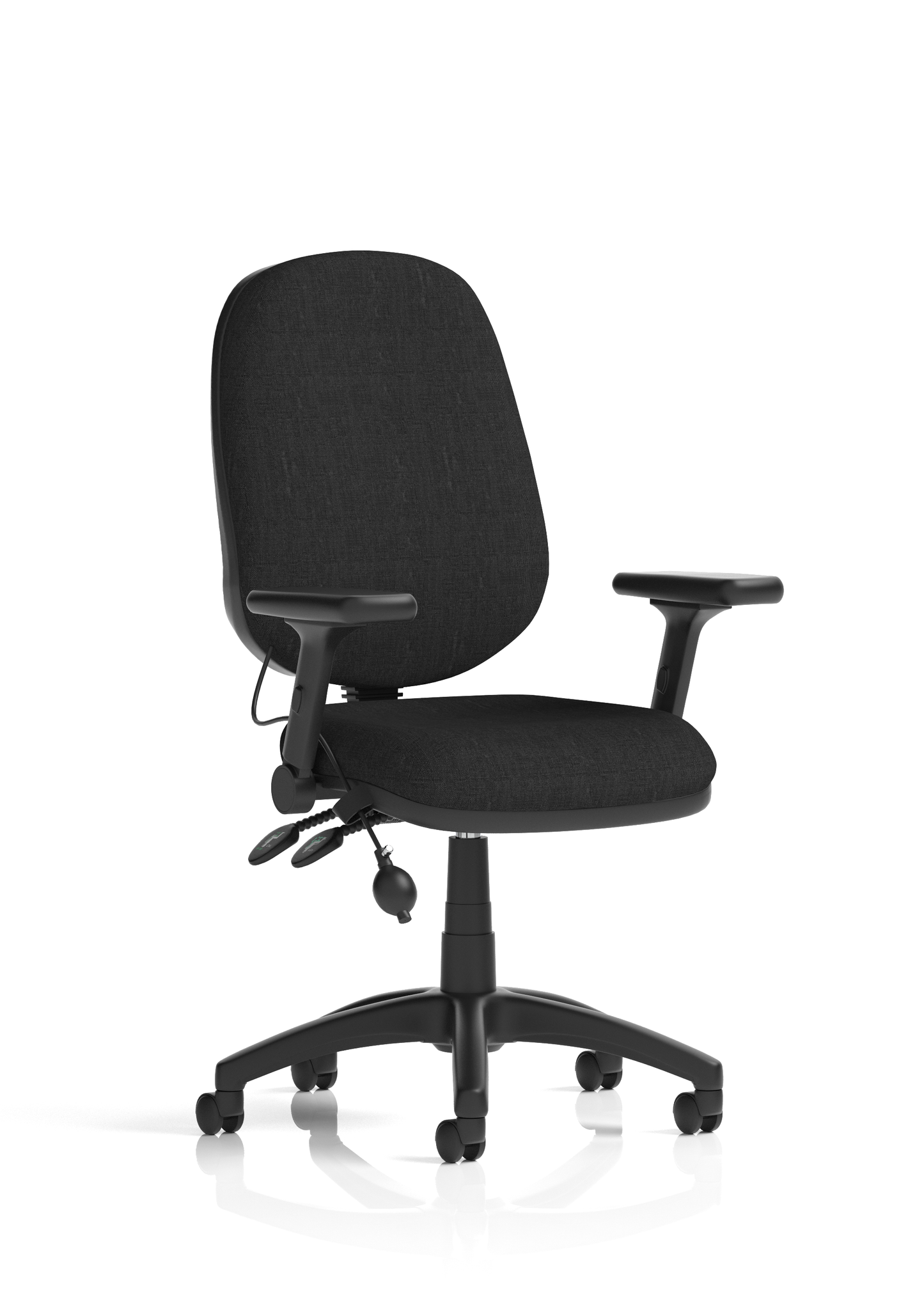 Eclipse Plus II Medium Back Task Operator Office Chair With Pump Lumbar