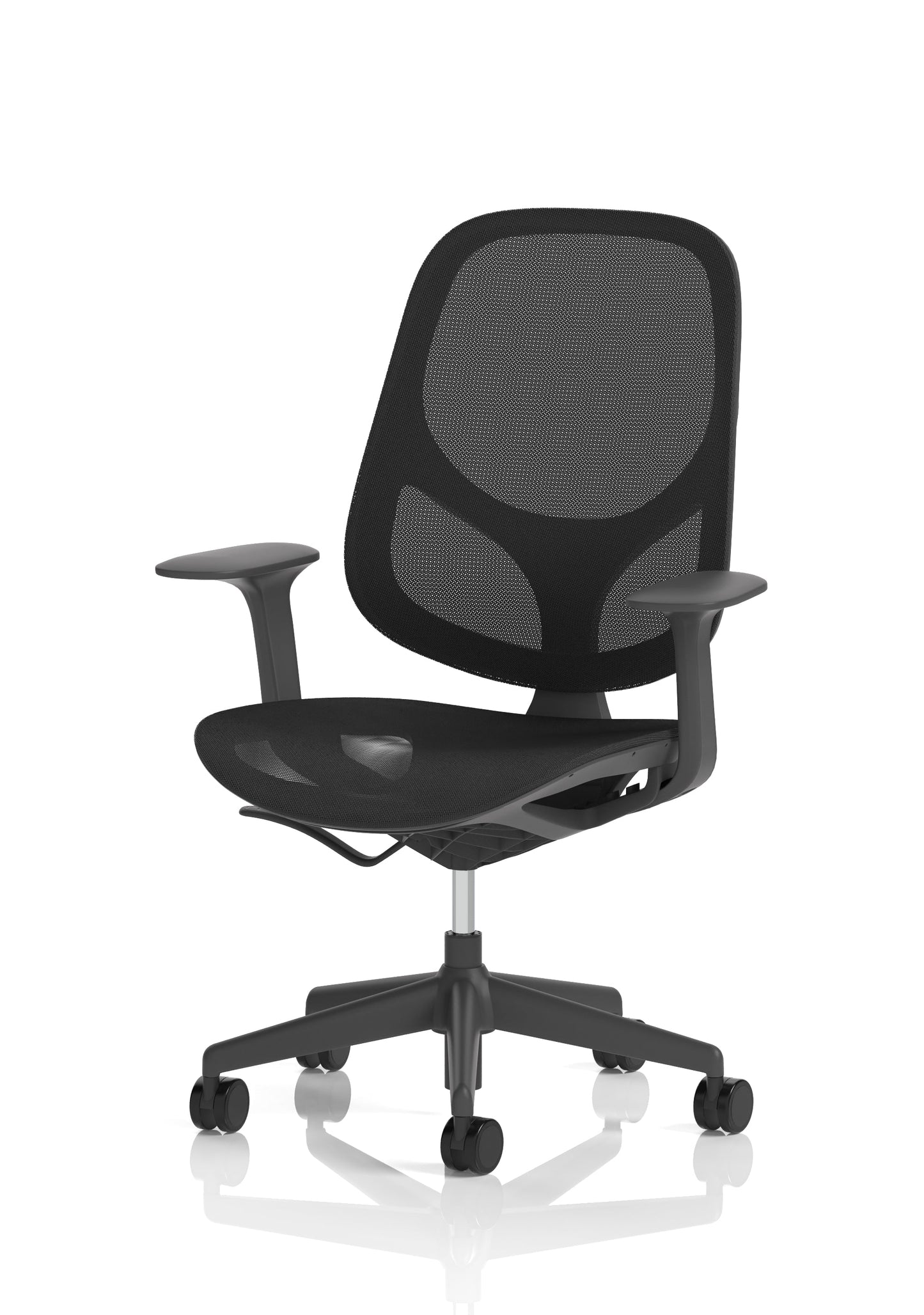 Tutti Mesh Medium Back Task Operator Office Chair with Arms