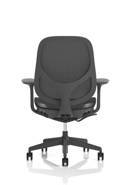 Tutti Mesh Medium Back Task Operator Office Chair with Arms