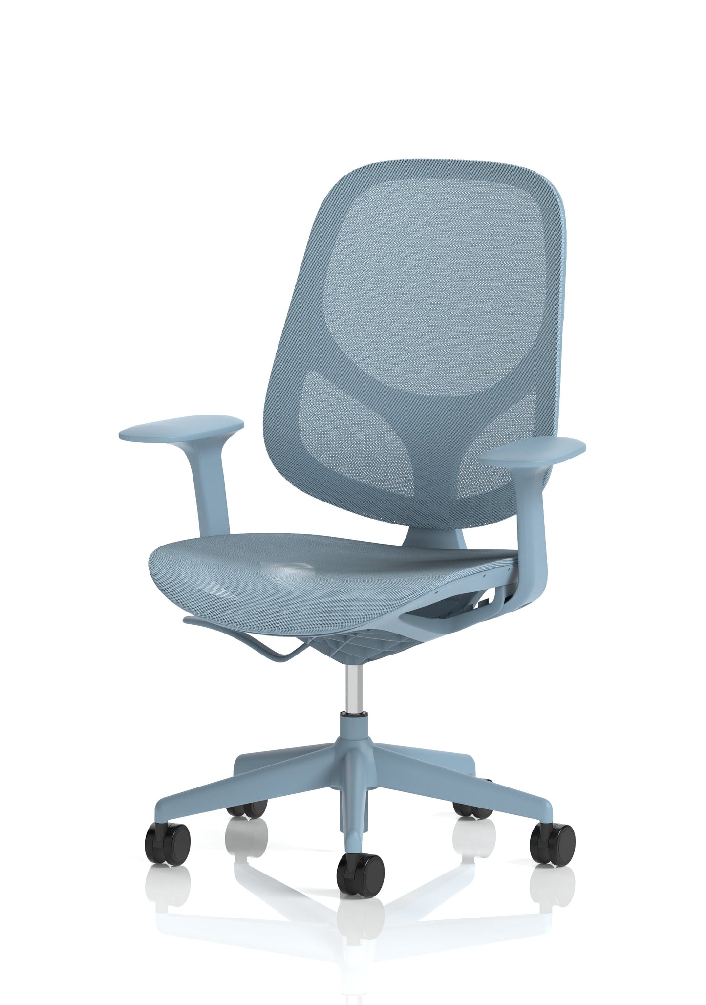 Tutti Mesh Medium Back Task Operator Office Chair with Arms