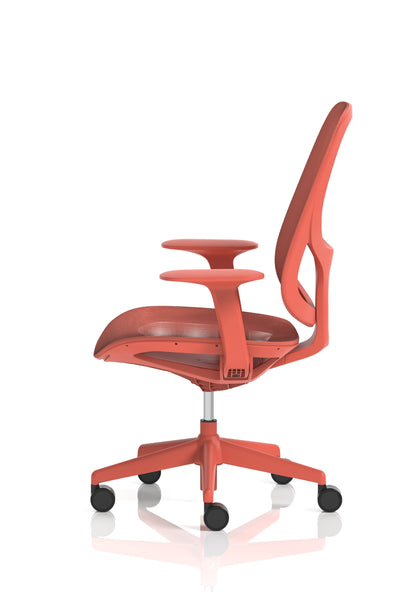 Tutti Mesh Medium Back Task Operator Office Chair with Arms