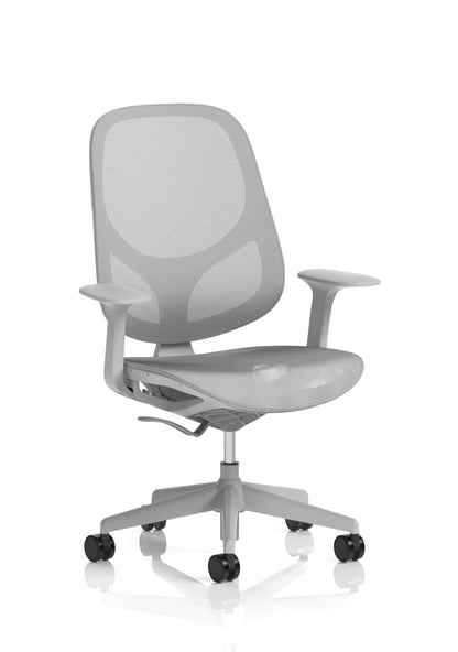 Tutti Mesh Medium Back Task Operator Office Chair with Arms