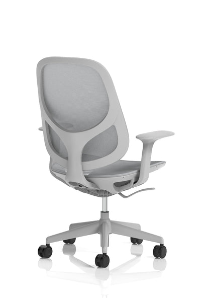 Tutti Mesh Medium Back Task Operator Office Chair with Arms