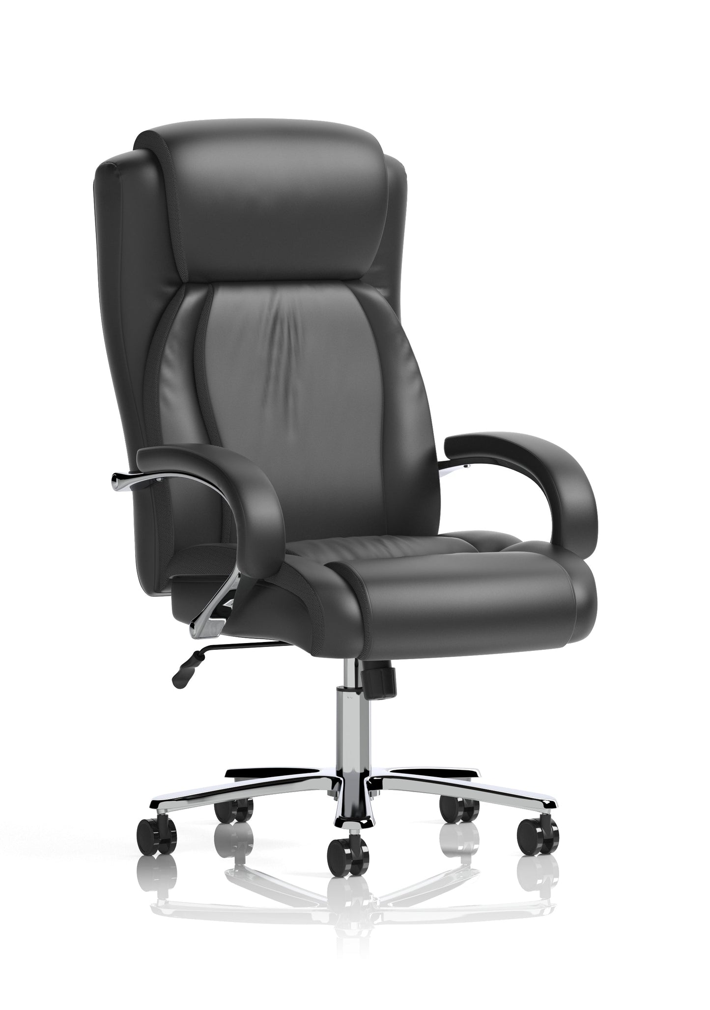 Black Friday - Austin Heavy Duty Task Operator Office Chair Black PU