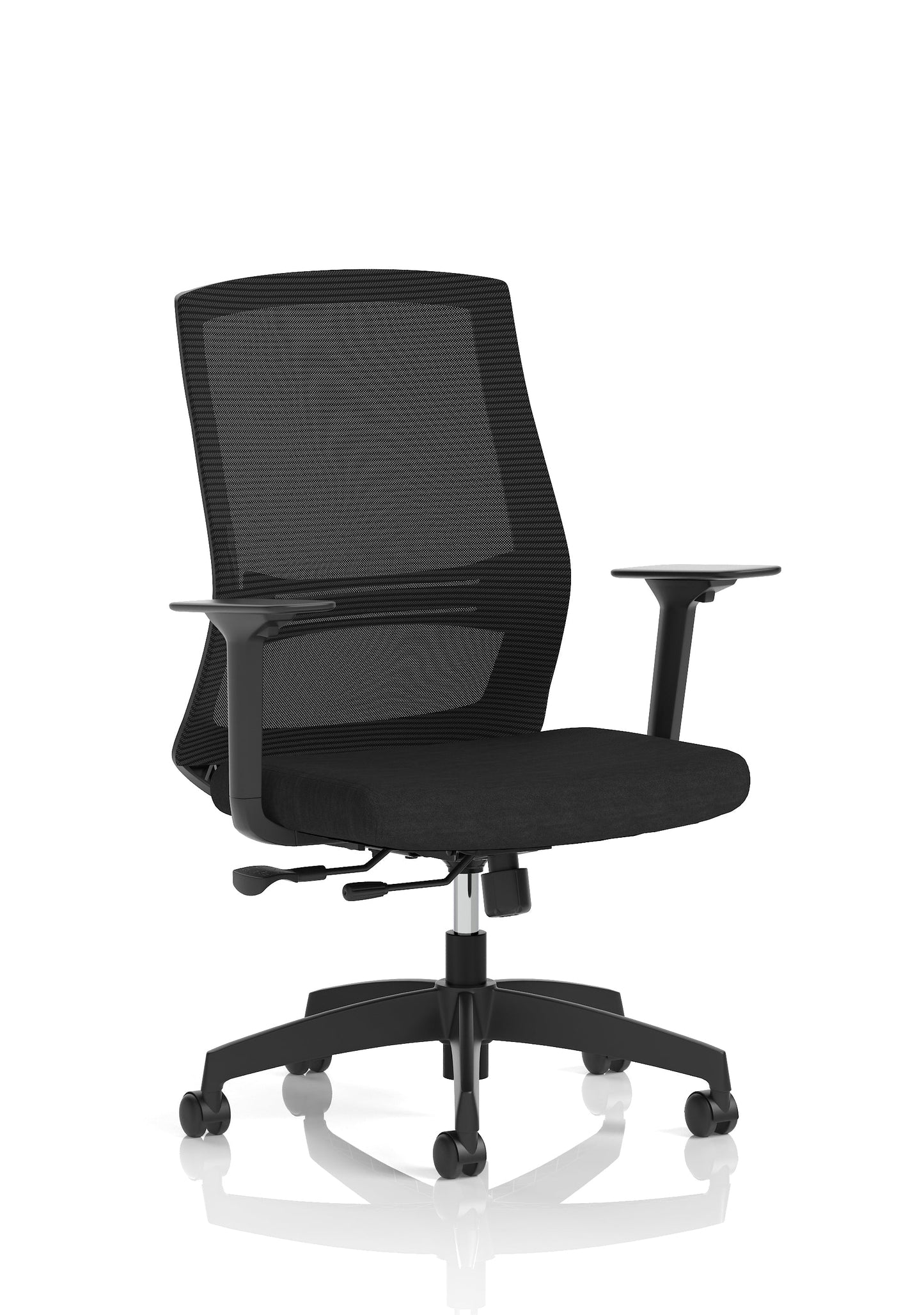 Black Friday - Ventra Mesh Back Task Operator Office Chair Height Adjustable Arms