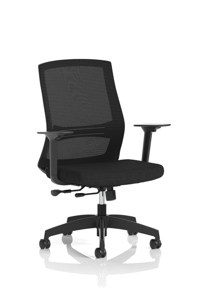 Black Friday - Ventra Mesh Back Task Operator Office Chair Height Adjustable Arms