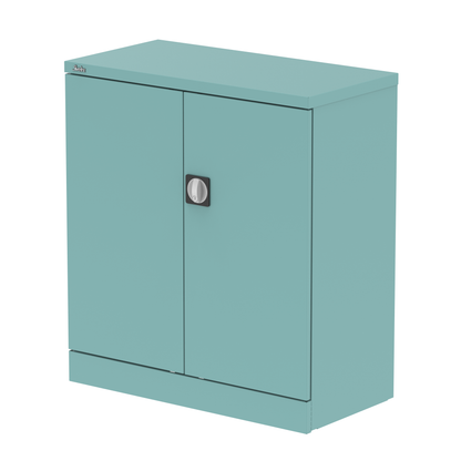 Qube Stationery 2-Door Cupboard With Shelves
