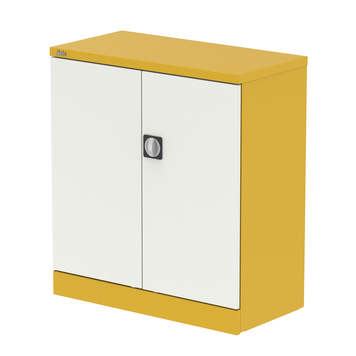 Qube Stationery 2-Door Cupboard With Shelves