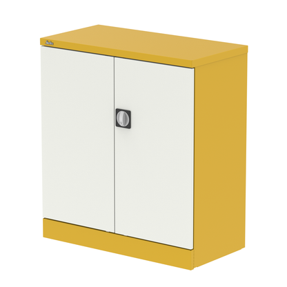 Qube Stationery 2-Door Cupboard With Shelves