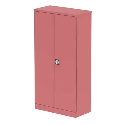 Qube Stationery 2-Door Cupboard With Shelves