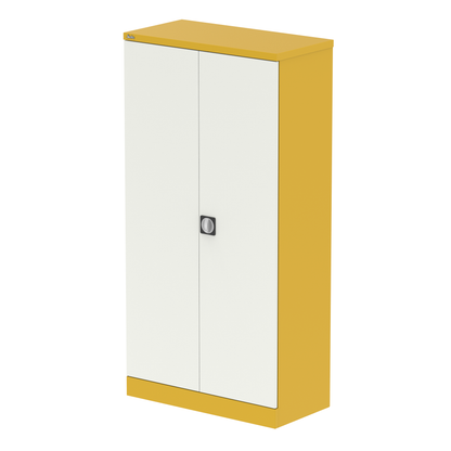 Qube Stationery 2-Door Cupboard With Shelves