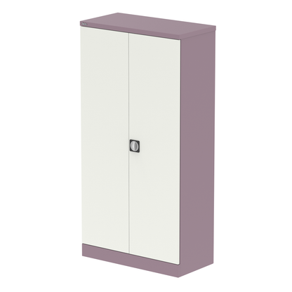 Qube Stationery 2-Door Cupboard With Shelves