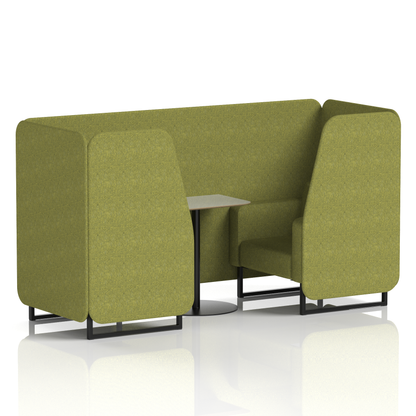 Brixworth Booth With Grey Table In Single Tone