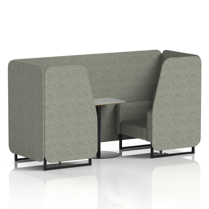 Brixworth Booth With Grey Table In Single Tone