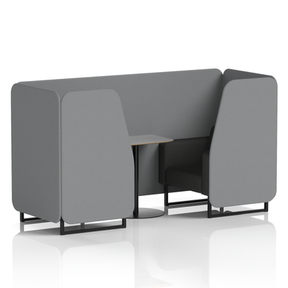 Brixworth Booth With Grey Table In Two Tone