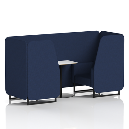 Brixworth Booth With White Table In Single Tone