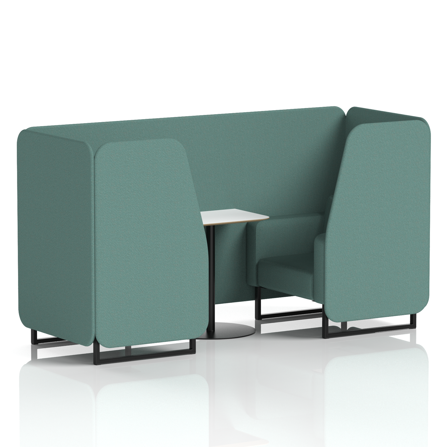 Brixworth Booth With White Table In Single Tone