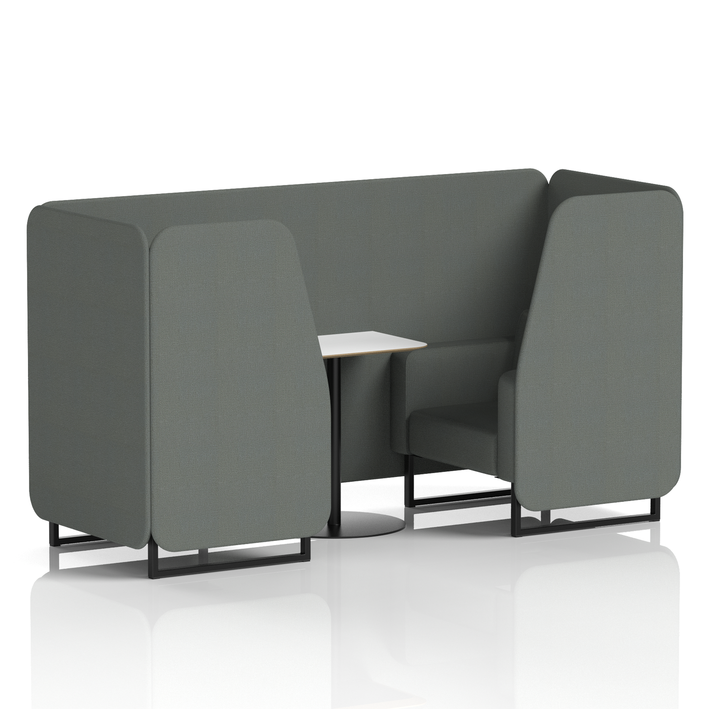Brixworth Booth With White Table In Single Tone