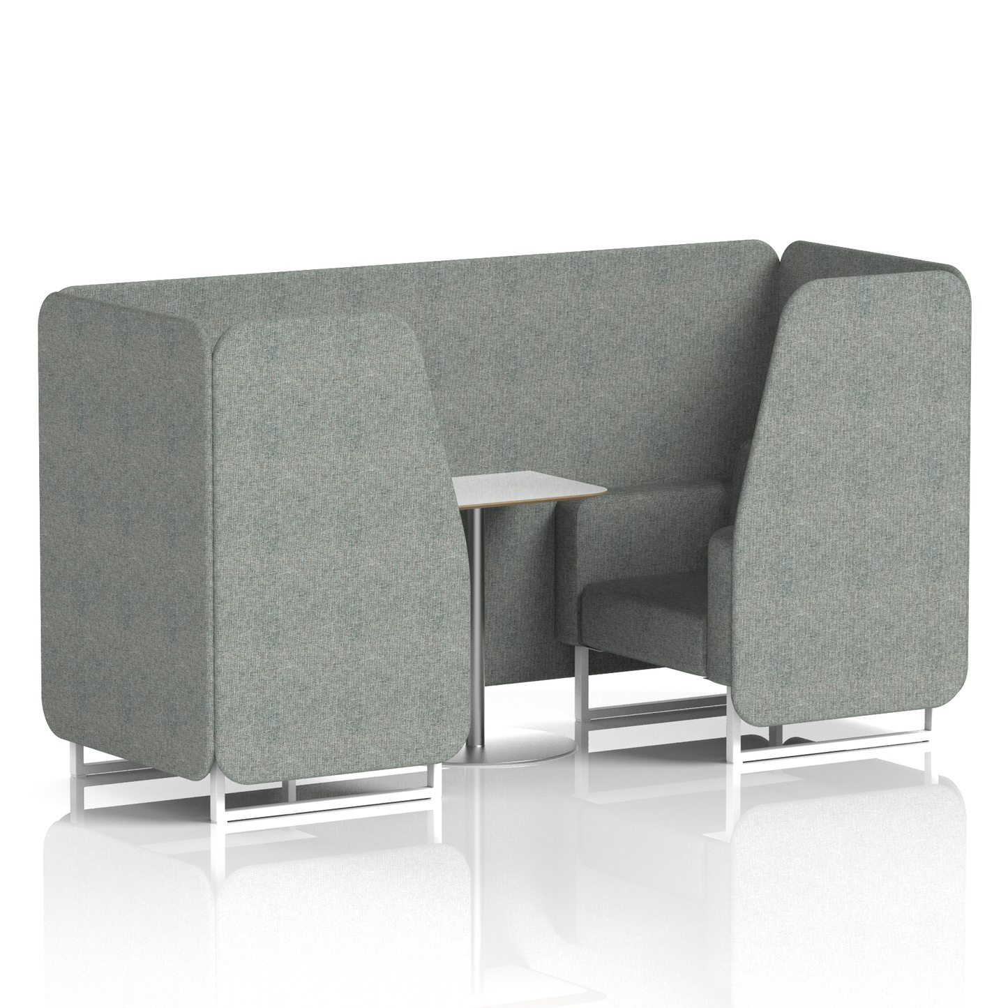 Brixworth Booth With White Table In Single Tone