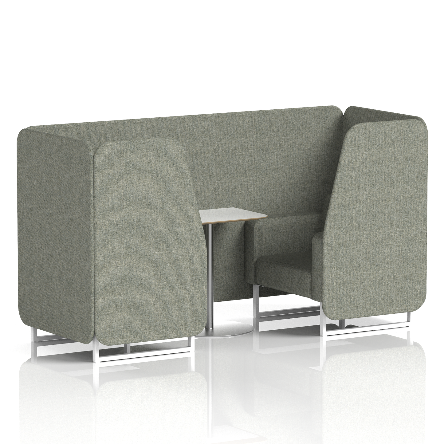 Brixworth Booth With White Table In Single Tone