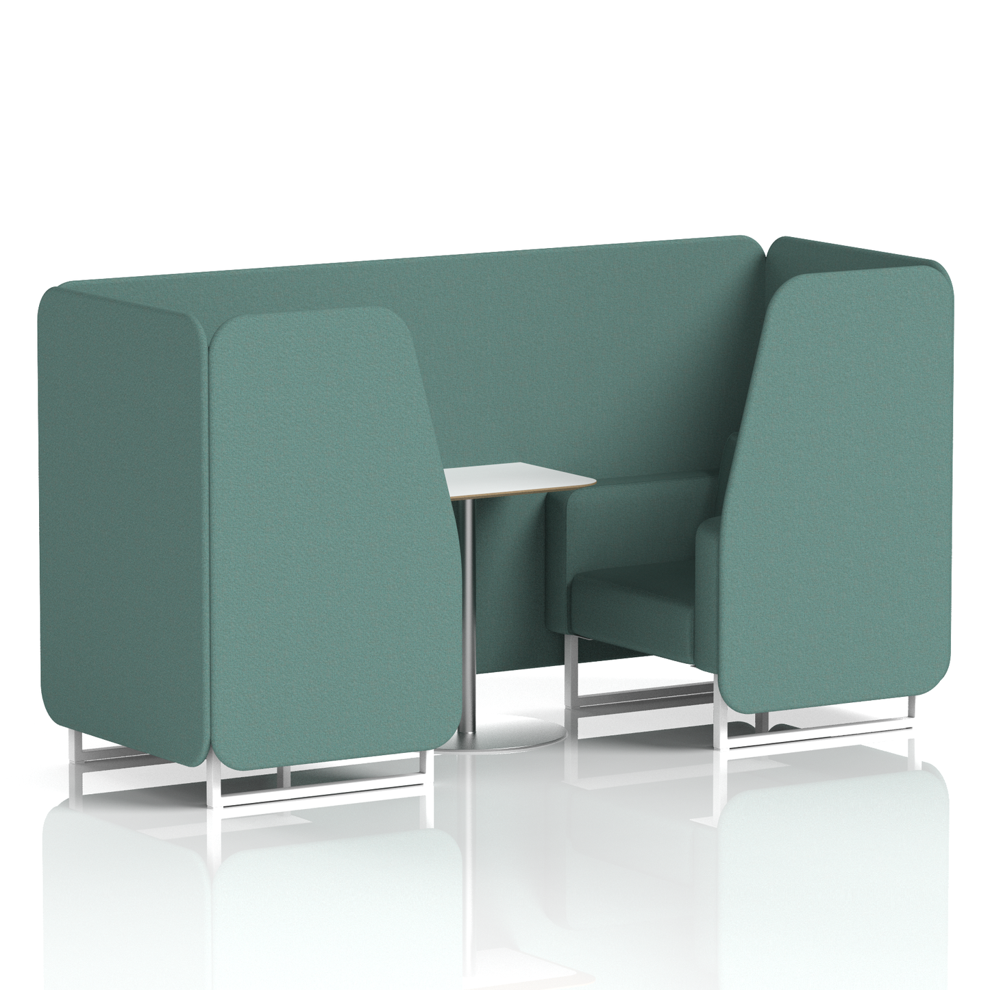 Brixworth Booth With White Table In Single Tone