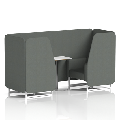 Brixworth Booth With White Table In Single Tone