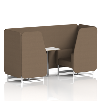 Brixworth Booth With White Table In Single Tone