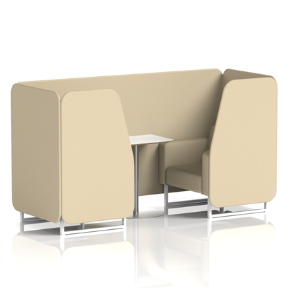Brixworth Booth With White Table In Single Tone