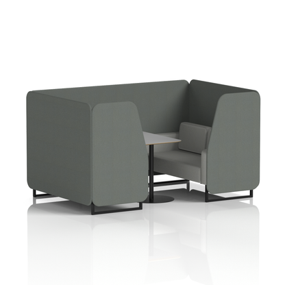 Brixworth Booth With Grey Table In Two Tone