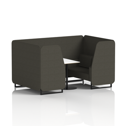 Brixworth Booth With White Table In Single Tone