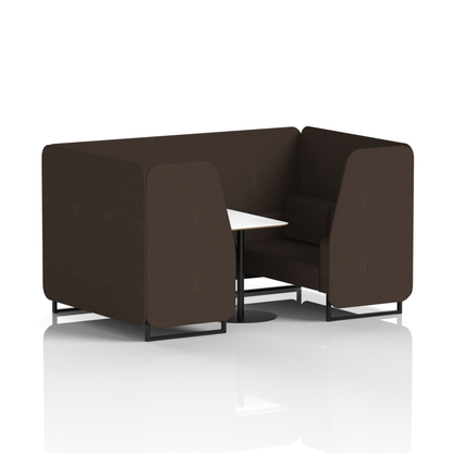 Brixworth Booth With White Table In Single Tone