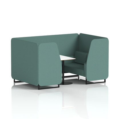 Brixworth Booth With White Table In Single Tone