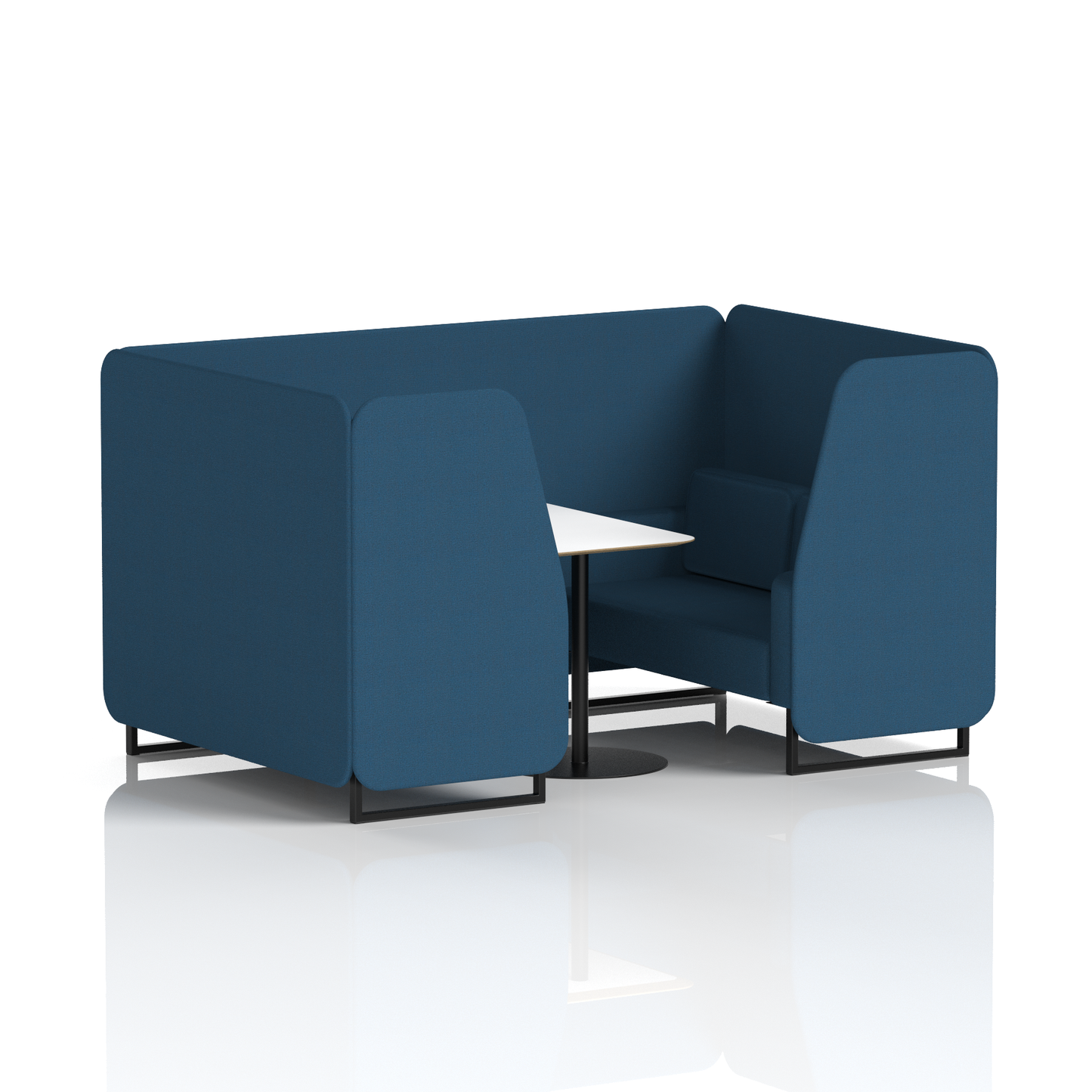 Brixworth Booth With White Table In Single Tone