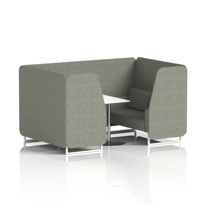 Brixworth Booth With White Table In Single Tone