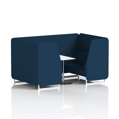 Brixworth Booth With White Table In Single Tone