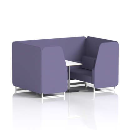 Brixworth Booth With White Table In Single Tone
