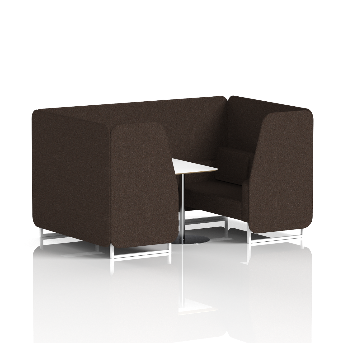 Brixworth Booth With White Table In Single Tone