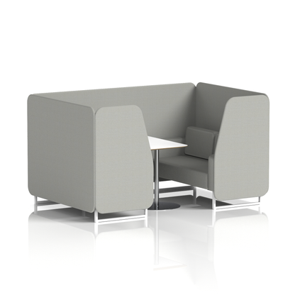 Brixworth Booth With White Table In Single Tone