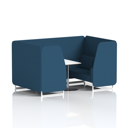 Brixworth Booth With White Table In Single Tone