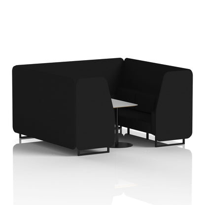 Brixworth Booth With Grey Table In Single Tone