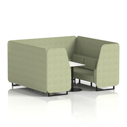 Brixworth Booth With White Table In Single Tone
