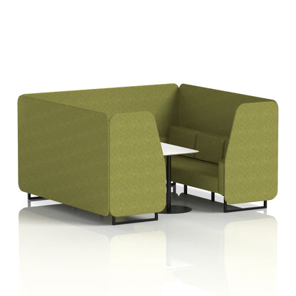Brixworth Booth With White Table In Single Tone