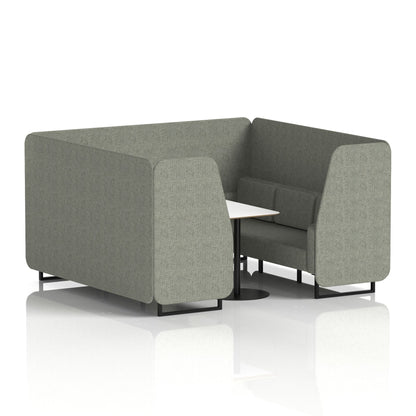 Brixworth Booth With White Table In Single Tone