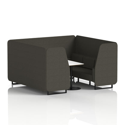 Brixworth Booth With White Table In Single Tone