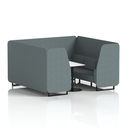 Brixworth Booth With White Table In Single Tone