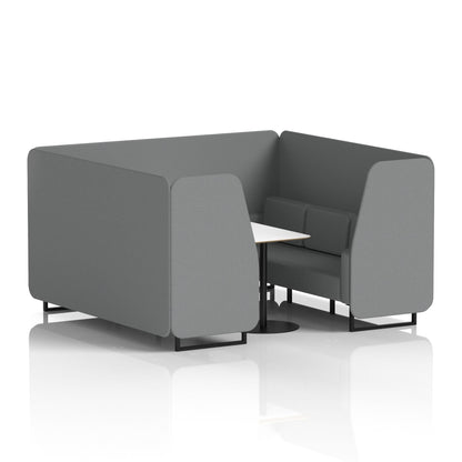 Brixworth Booth With White Table In Single Tone