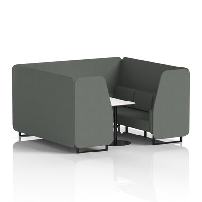 Brixworth Booth With White Table In Single Tone