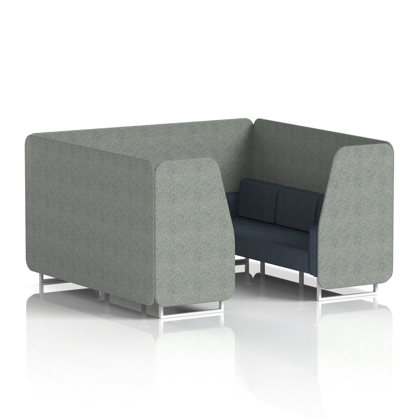 Brixworth Booth in Two Tone