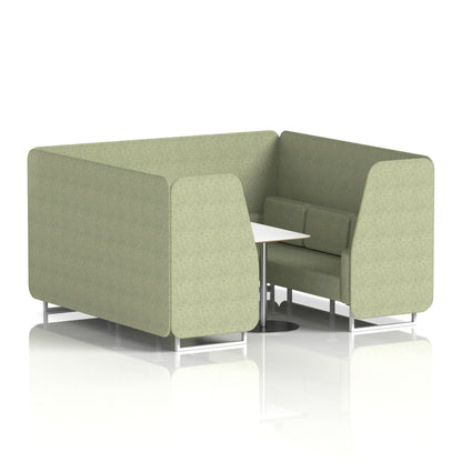 Brixworth Booth With White Table In Single Tone