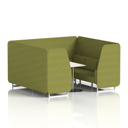 Brixworth Booth With White Table In Single Tone